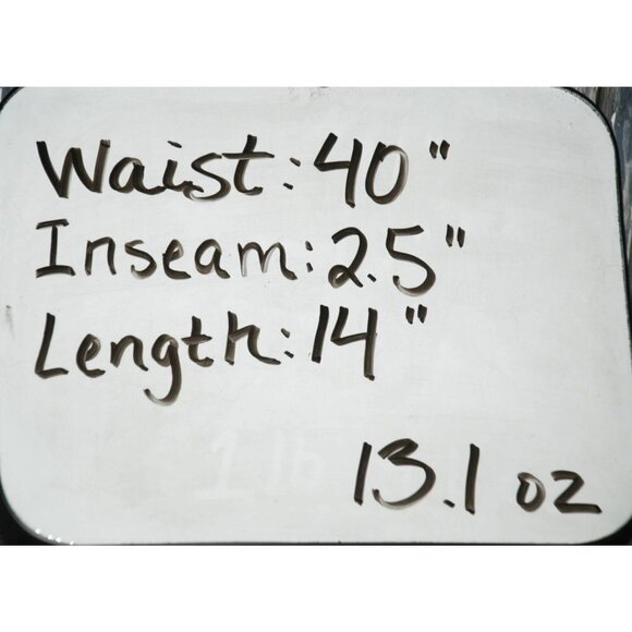 NWT Rue + High Rise Festival Shortie Jean Shorts Size 20 Lace Front Raw Edge Hem - Picture 13 of 13